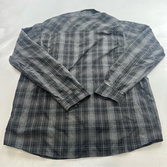 Columbia tall men’s gray flannel button down shirt XLT - Picture 3 of 6